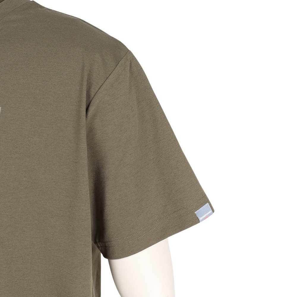 ロジャーエーガー（ROGEREGGER）（メンズ）半袖Tシャツ ドライストレッチ FUJI Tシャツ RE26SCD5610022 KHK