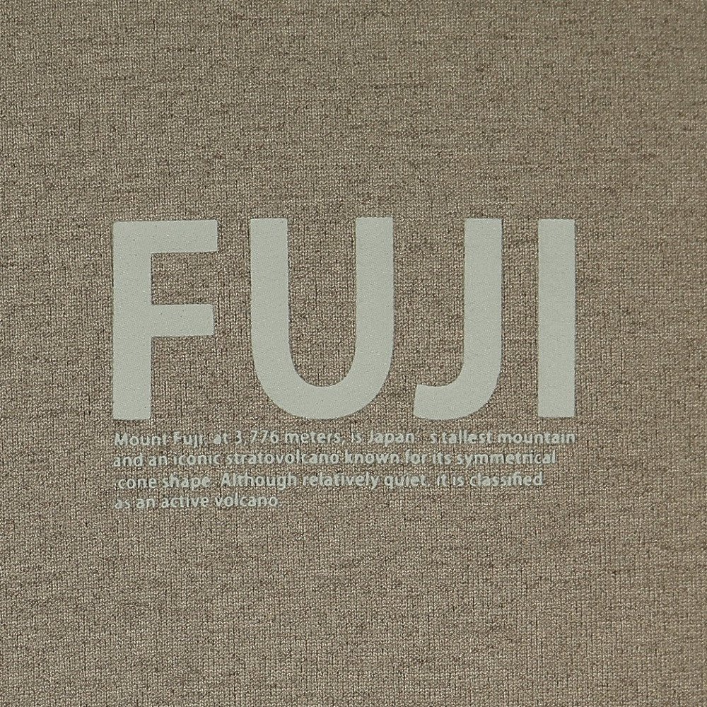ロジャーエーガー（ROGEREGGER）（メンズ）半袖Tシャツ ドライストレッチ FUJI Tシャツ RE26SCD5610022 KHK