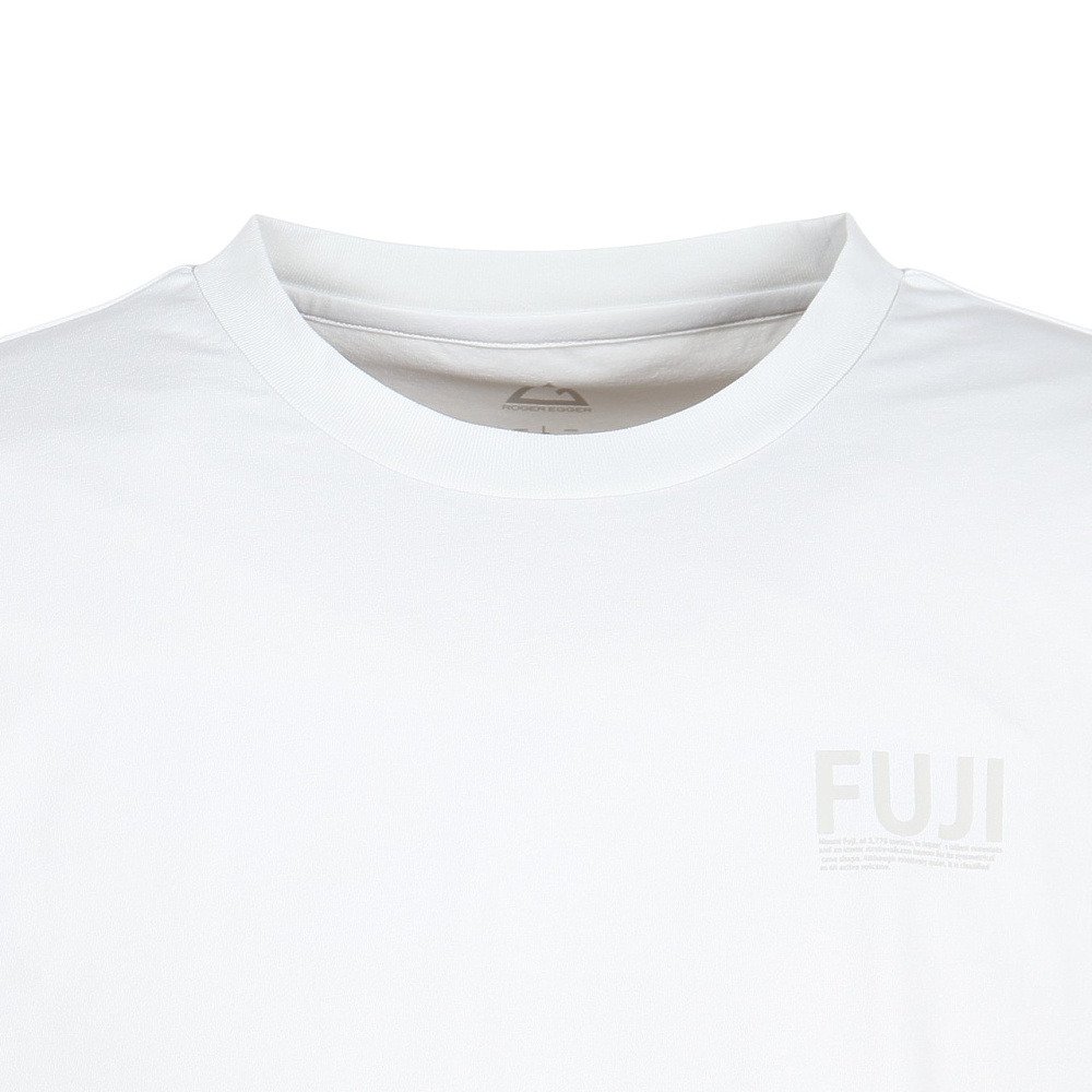 ロジャーエーガー（ROGEREGGER）（メンズ）半袖Tシャツ ドライストレッチ FUJI Tシャツ RE26SCD5610022 OWHT