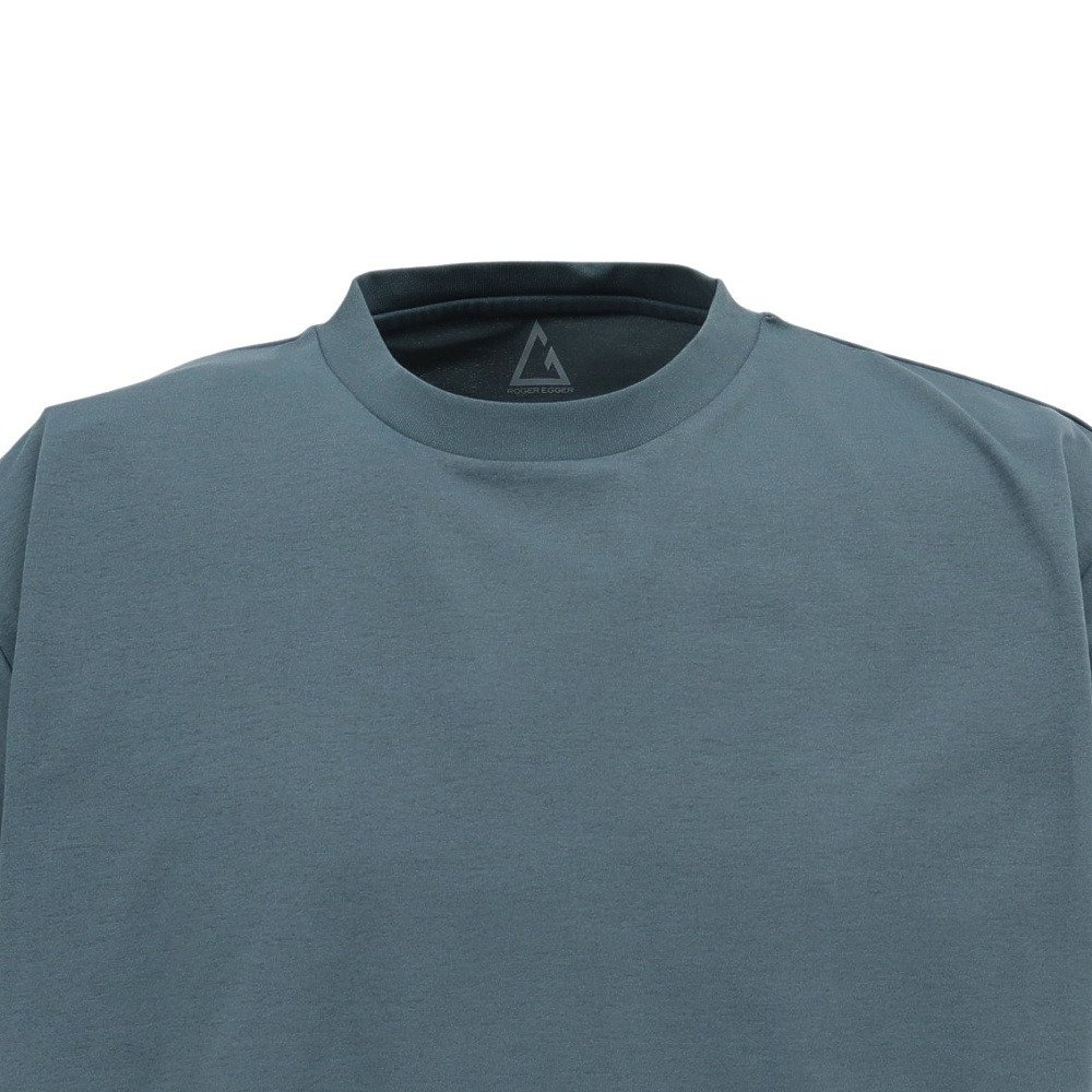 ロジャーエーガー（ROGEREGGER）（メンズ）半袖Tシャツ ドライストレッチ マッターホルン Tシャツ RE26SCD5610023 DBLU
