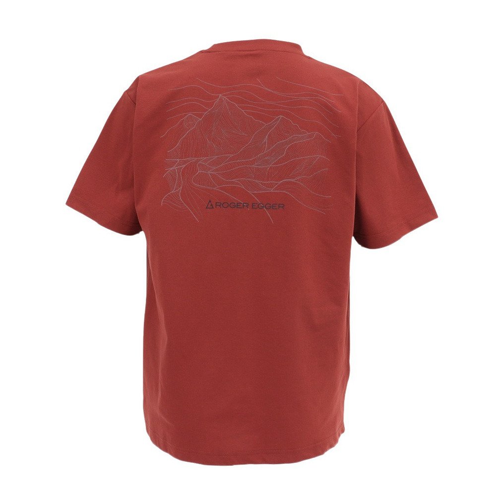 ロジャーエーガー（ROGEREGGER）（メンズ）半袖 Tシャツ ドライストレッチ マウンテンレンジ Tシャツ RE26SCD5610024 SRT