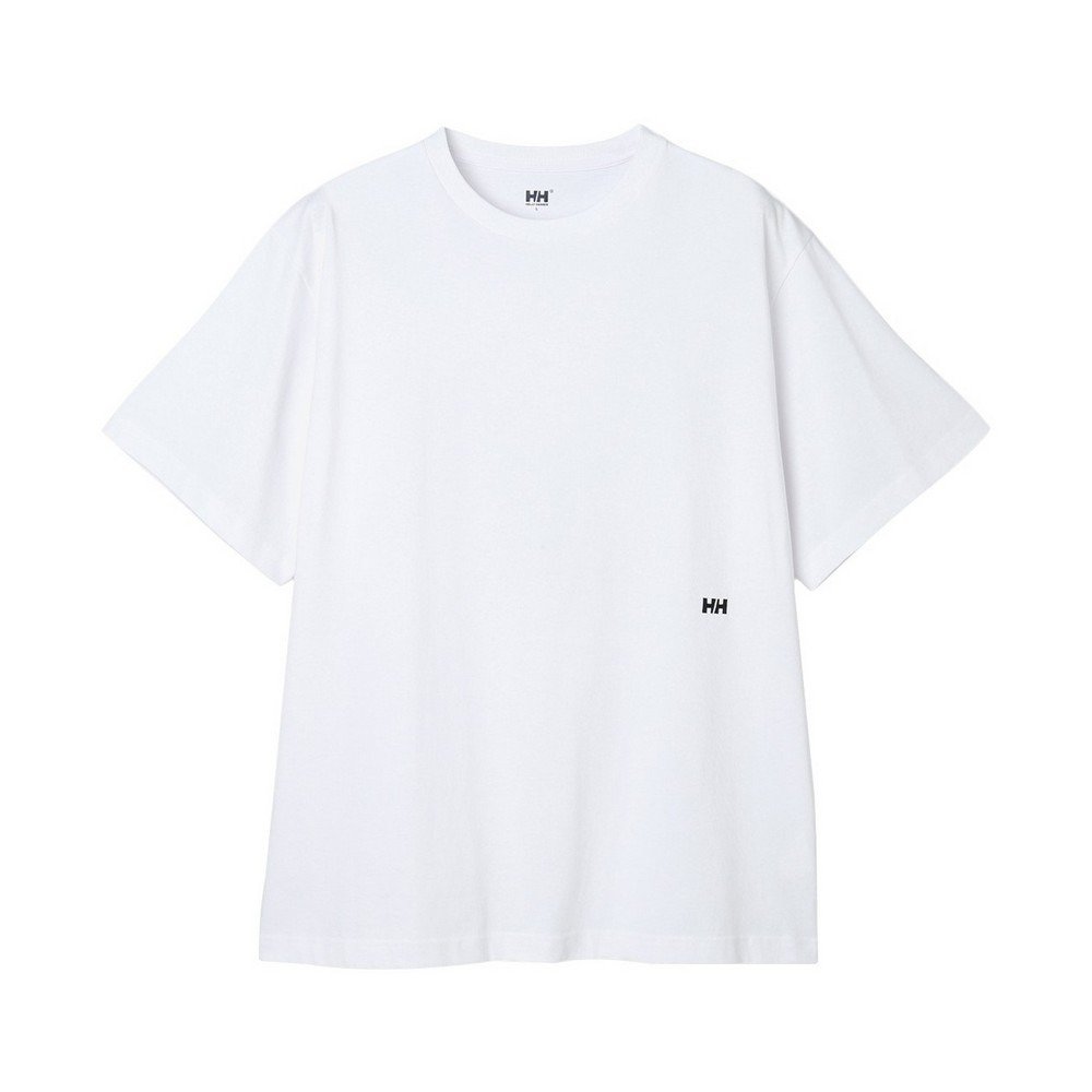 スカルベリー 白 半袖 ヘリーハンセン（HELLY HANSEN）（メンズ）半袖 ワンポイントロゴT