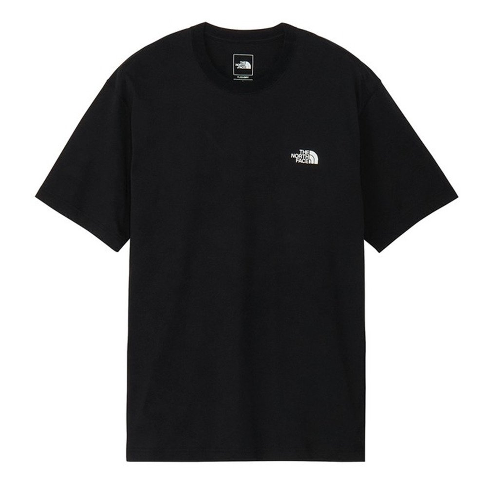 ザ・ノース・フェイス（THE NORTH FACE）（メンズ、レディース）半袖 ハーフドーム デジタル スクエアロゴTシャツ NT32657 K
