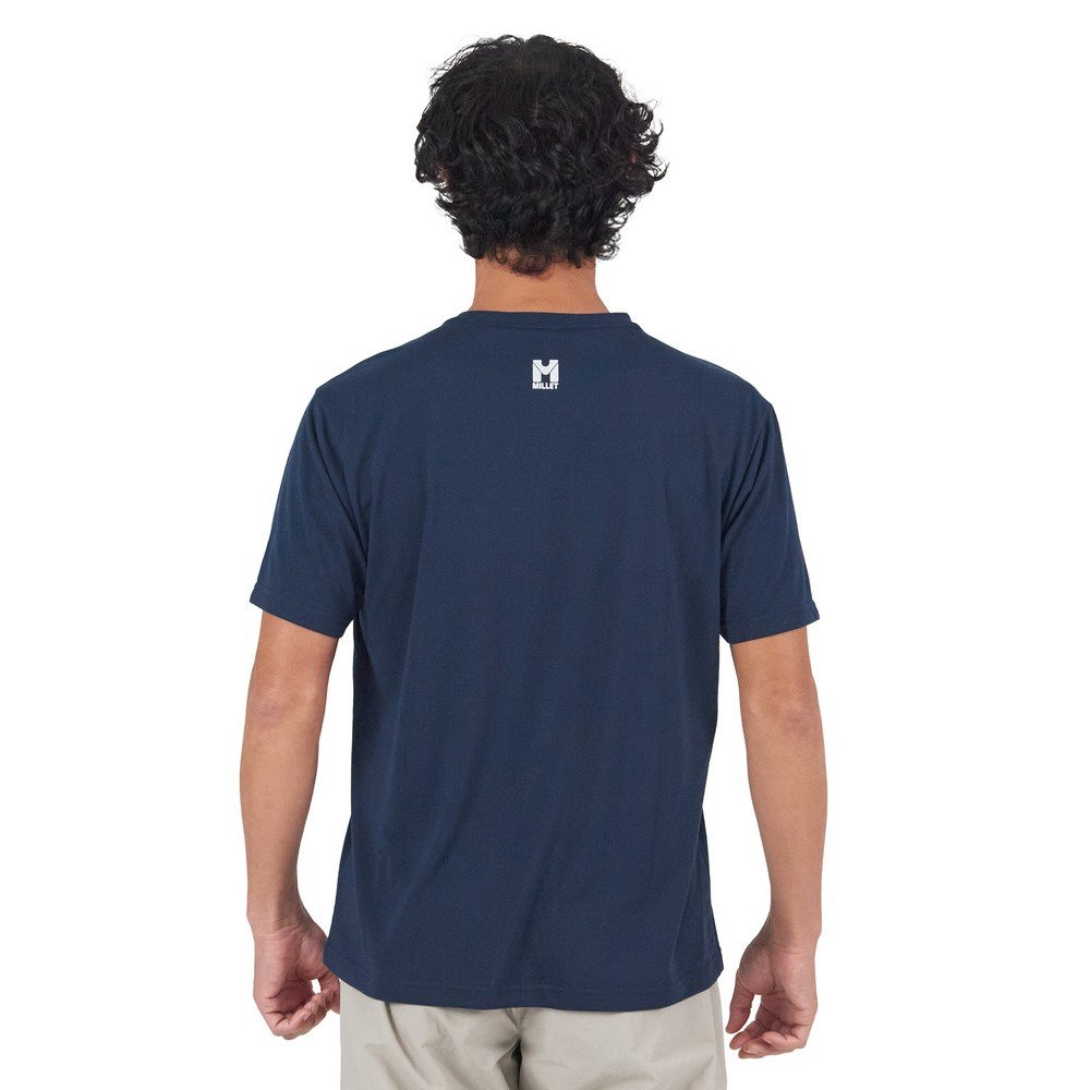 ミレー（Millet）（メンズ）半袖Tシャツ アウトライン ロゴ MIV02188-N7317