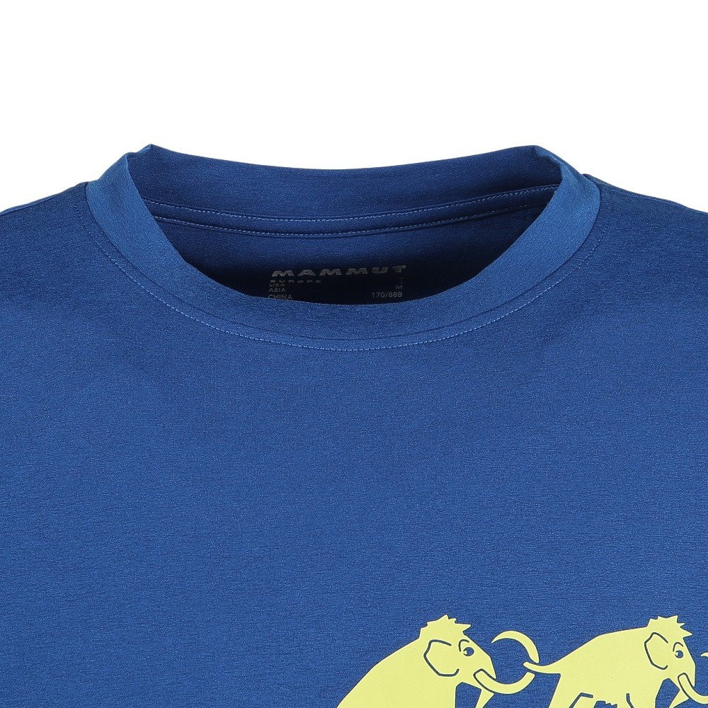 マムート（MAMMUT）（メンズ）半袖Tシャツ QD ロゴ プリントTシャツ 1017-02012-50667
