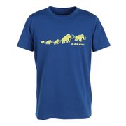 (メンズ)半袖Tシャツ QD ロゴ プリントTシャツ 1017-02012