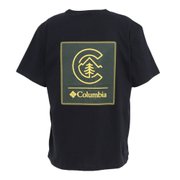 (メンズ) シーエスシーロゴバック半袖Tシャツ AE3130