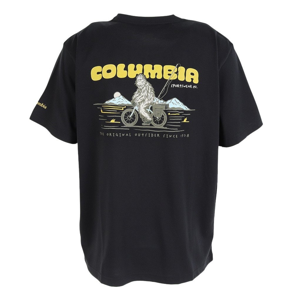 コロンビア（Columbia）（メンズ）半袖 Tシャツ シダートレイルバックグラフィック AJ3185 013 速乾 UVカット
