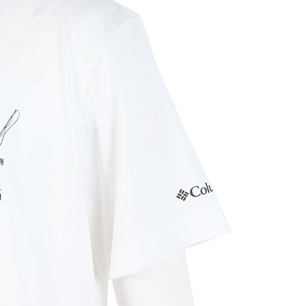 コロンビア（Columbia）（メンズ）半袖 Tシャツ シダートレイルバックグラフィック AJ3185 103 速乾 UVカット