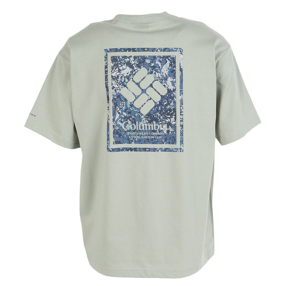 ティファMAMA アルチビオ　ホログラム半袖プルオーバー　サイズ40 コロンビア（Columbia）（メンズ）半袖 Tシャツ ヤハラフォレスト
