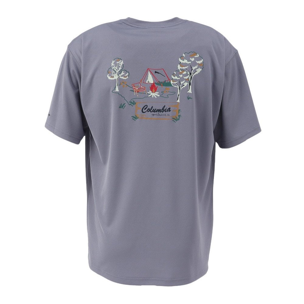 コロンビア（Columbia）（メンズ）半袖Tシャツ レイクアローヘッドグラフィックショートスリーブ XE5716 556