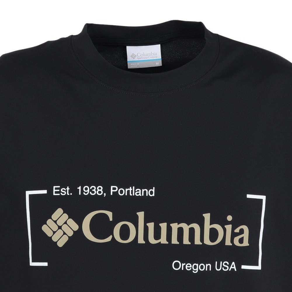 コロンビア（Columbia）（メンズ）半袖Tシャツ タイムトゥ トレイルトレイル ショートスリーブグラフィックTシャツ PG1816 010