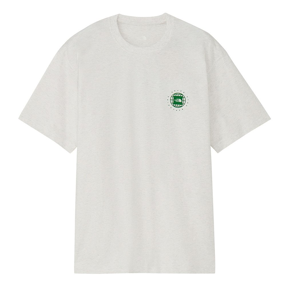 ザ・ノース・フェイス（THE NORTH FACE）（メンズ、レディース）ショートスリーブ ジオ スクエア ロゴTシャツ NT32633 WT