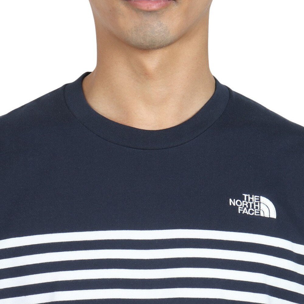 半袖Tシャツ ショートスリーブ パネルボーダーTシャツ NT32406 UN 6