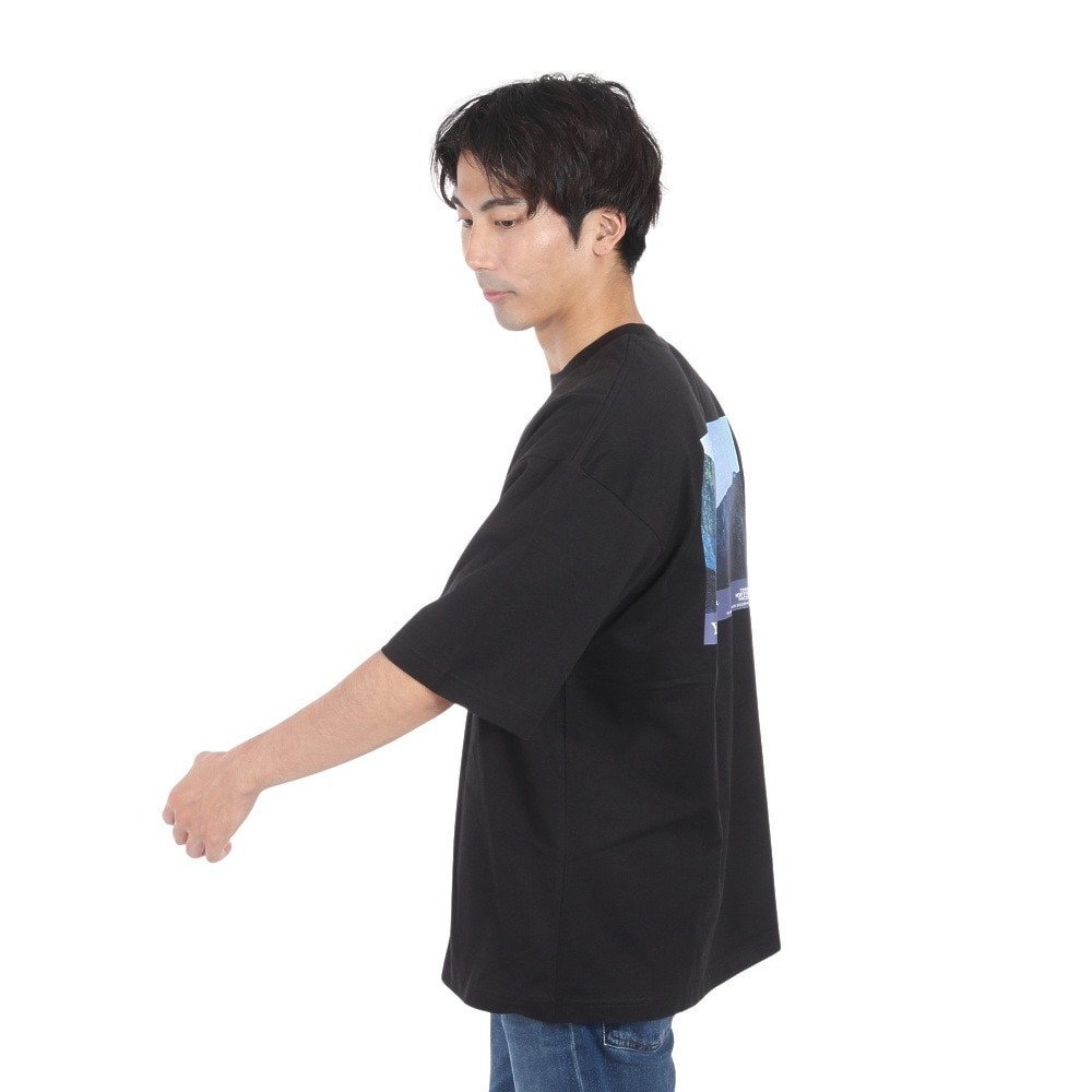 半袖Tシャツ ショートスリーブ ヨセミテ シーナリー Tシャツ NT32436 K 4