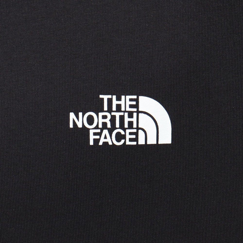 ザ・ノース・フェイス（THE NORTH FACE）（メンズ、レディース）ショートスリーブフラッシュドライピクセルプラントコットンティーシャツ NT32549 K