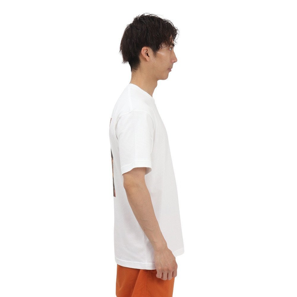 ザ・ノース・フェイス（THE NORTH FACE）（メンズ、レディース）半袖Tシャツ ショートスリーブフラッシュドライピクセルプラントコットンティー NT32549 W