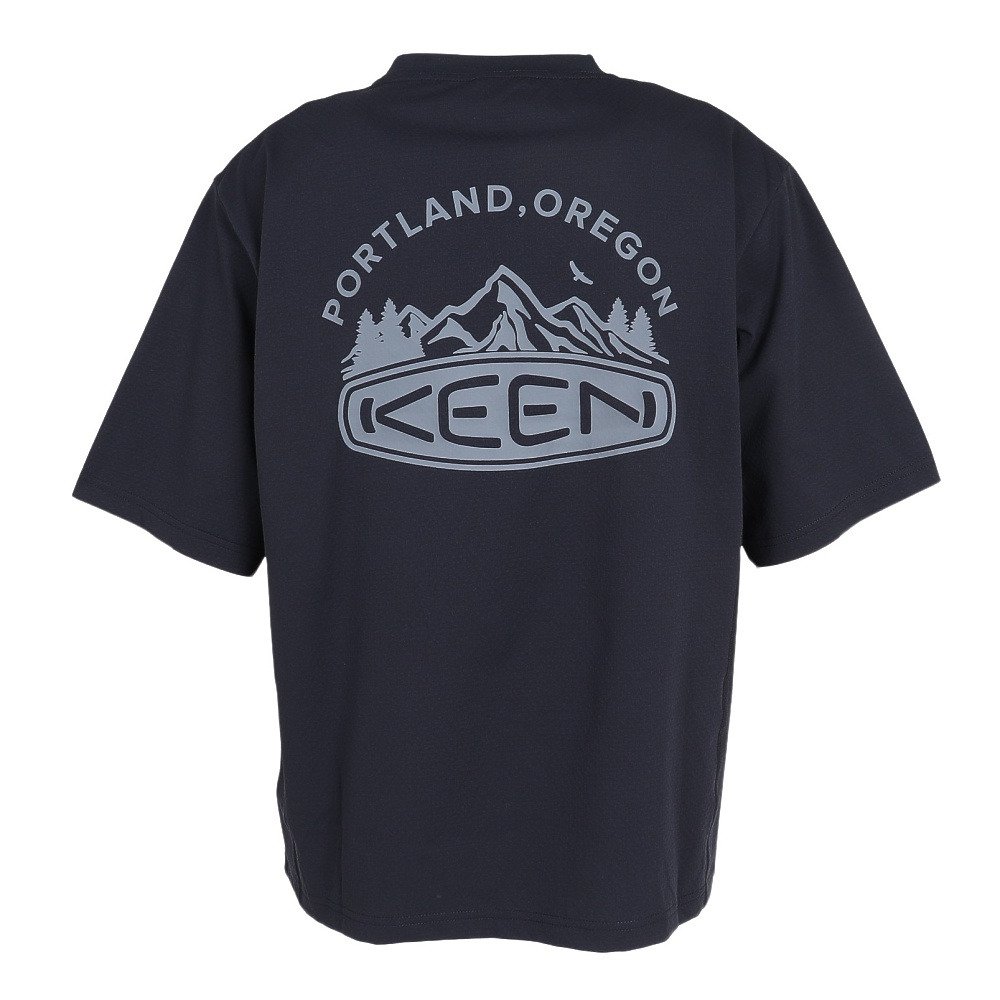 キーン（KEEN）（メンズ）半袖 Tシャツ ドライ TECH HOOD ロゴ 1032435