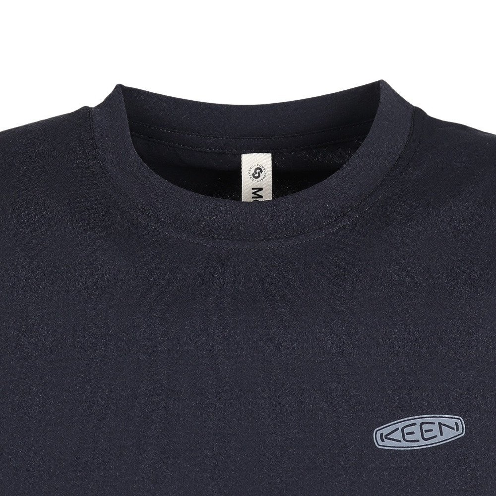 キーン（KEEN）（メンズ）半袖 Tシャツ ドライ TECH HOOD ロゴ 1032435