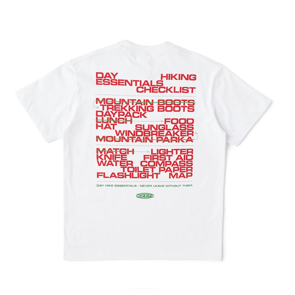 キーン（KEEN）（メンズ）半袖 Tシャツ OC/RP パッキングリスト 1032496