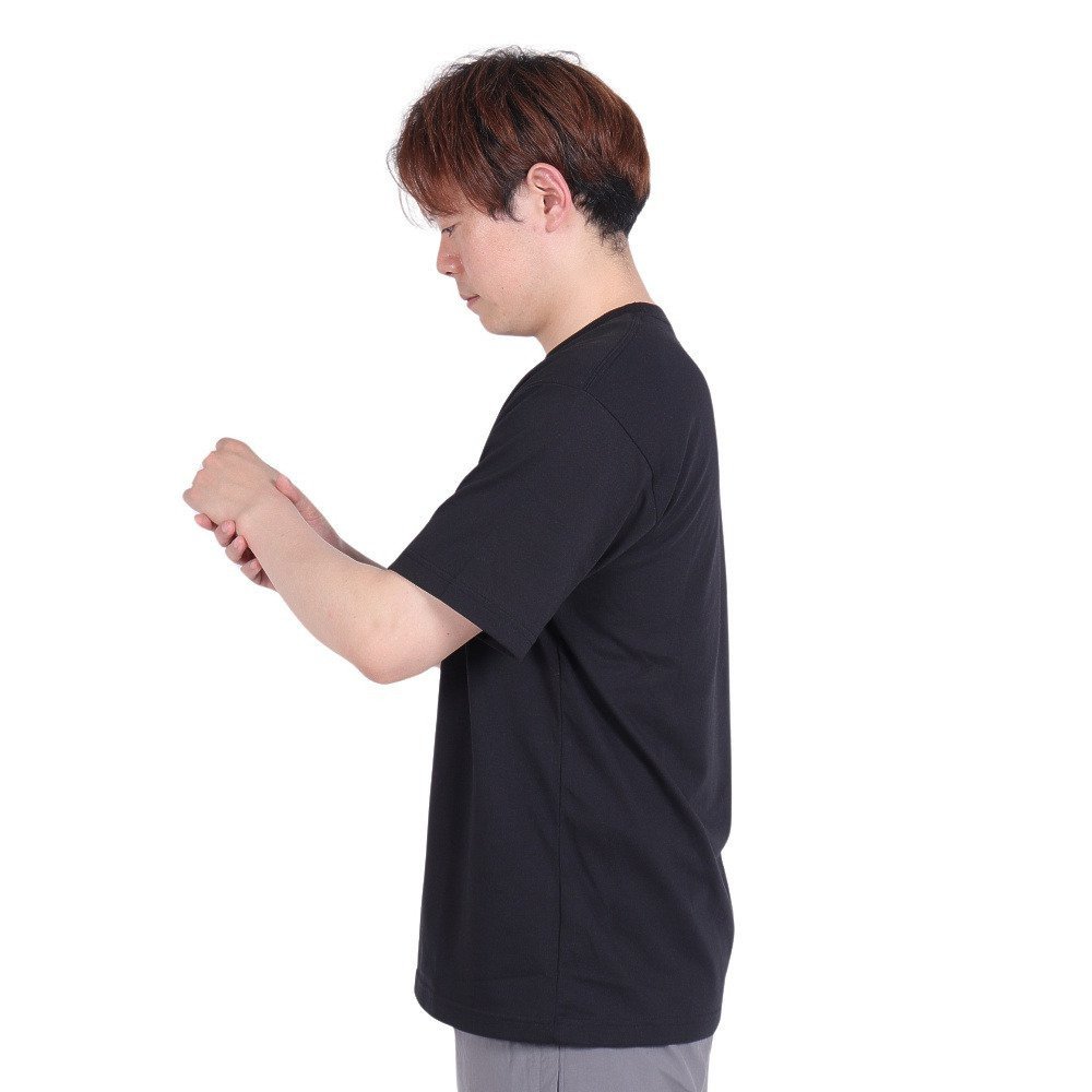 ザ・ノース・フェイス（THE NORTH FACE）（メンズ）Tシャツ 半袖 ショートスリーブスモールボックスロゴTシャツ 速乾 NT32445 黒 ブラック