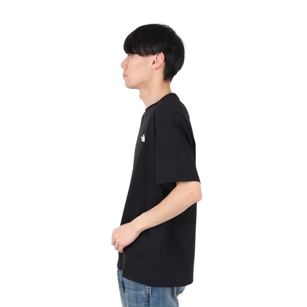 ザ・ノース・フェイス（THE NORTH FACE）（メンズ）半袖 バンダナスクエアロゴTシャツ NT32446 K2