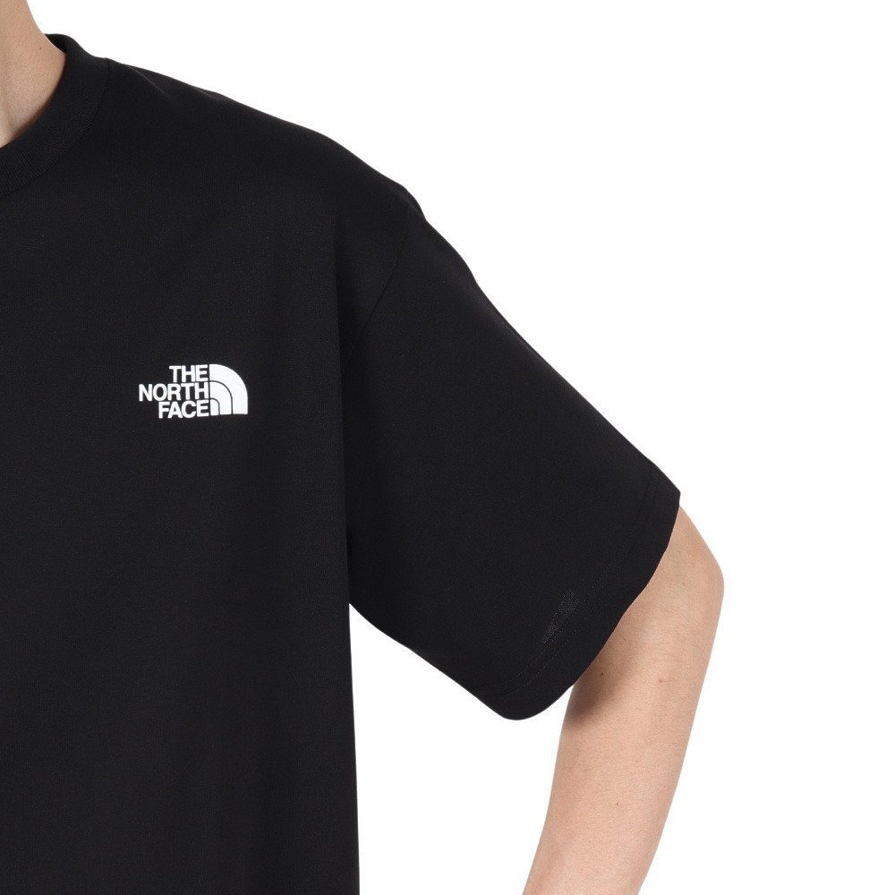 ザ・ノース・フェイス（THE NORTH FACE）（メンズ）半袖 バンダナスクエアロゴTシャツ NT32446 K2