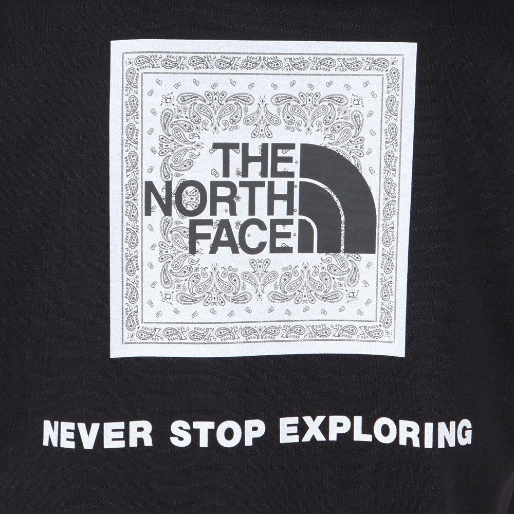 ザ・ノース・フェイス（THE NORTH FACE）（メンズ）半袖 バンダナスクエアロゴTシャツ NT32446 K2