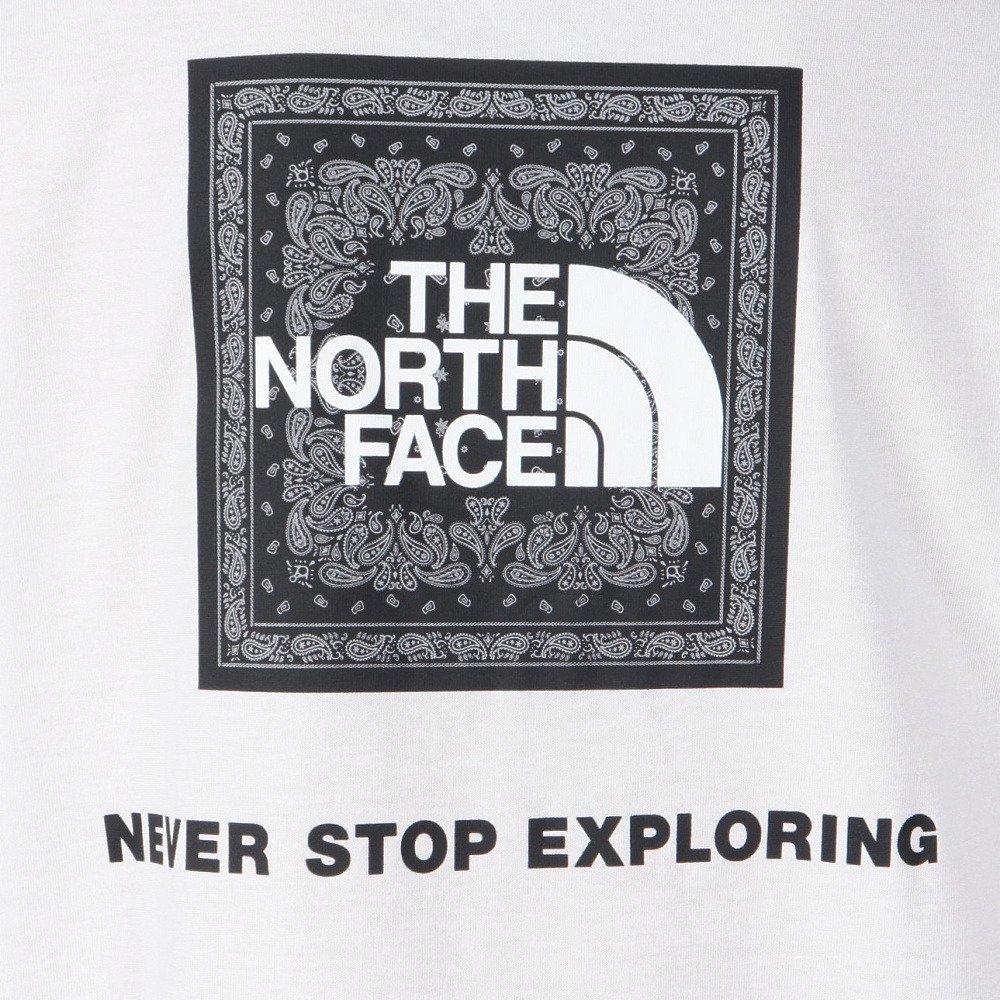 ザ・ノース・フェイス（THE NORTH FACE）（メンズ）半袖 バンダナスクエアロゴTシャツ NT32446 W2
