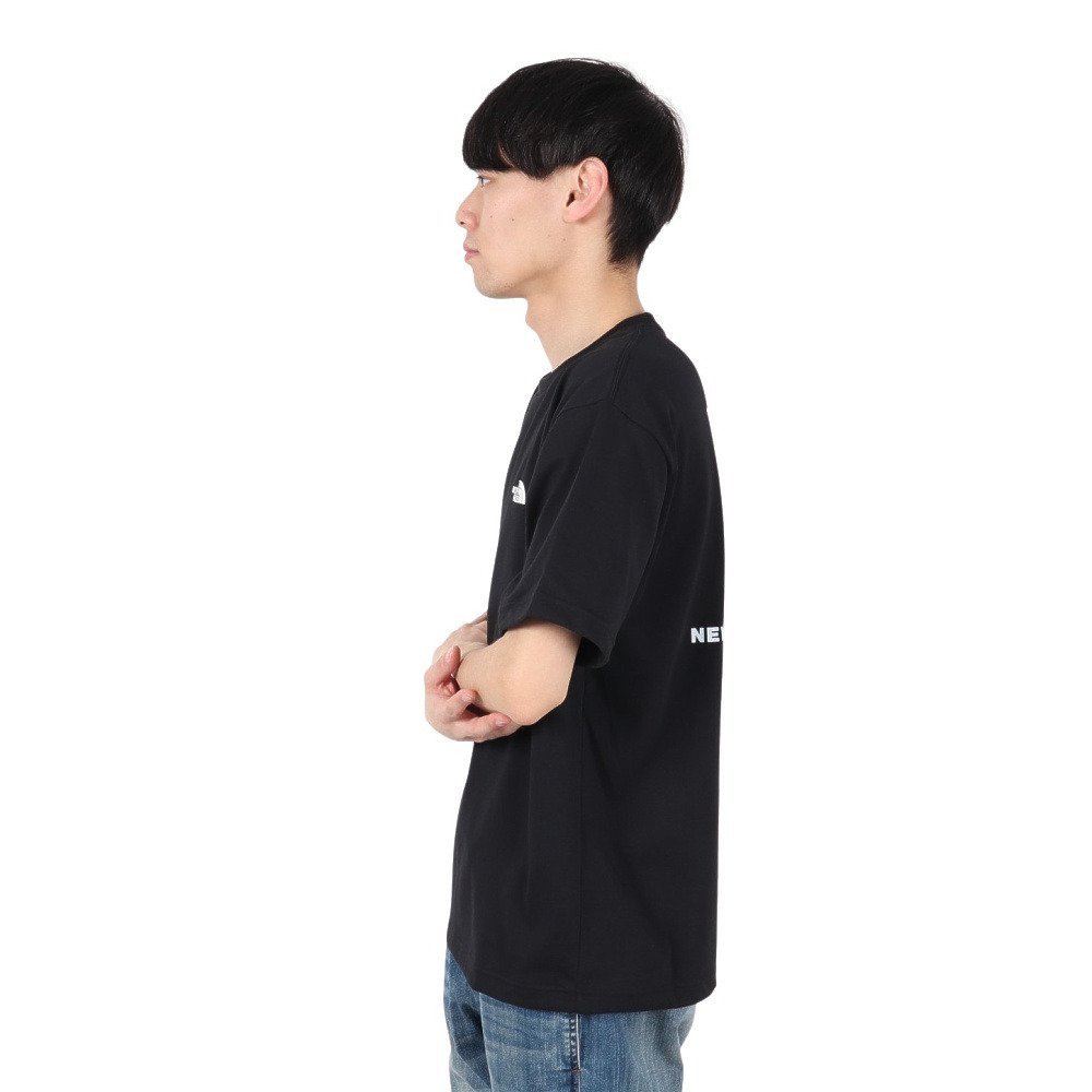 ザ・ノース・フェイス（THE NORTH FACE）（メンズ）半袖 バックスクエアロゴTシャツ NT32447 K2 速乾