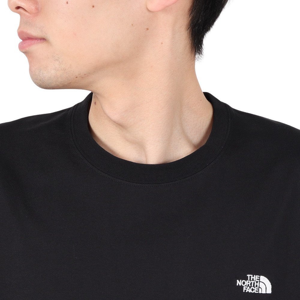 ザ・ノース・フェイス（THE NORTH FACE）（メンズ）フラッシュ ドライ ヌプシコットン半袖Tシャツ NT32536 K 速乾