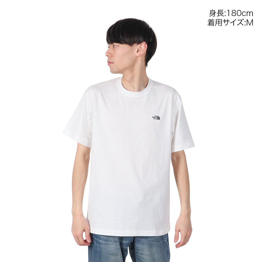ザ・ノース・フェイス（THE NORTH FACE）（メンズ）フラッシュ ドライ ヌプシコットン半袖Tシャツ NT32536 W
