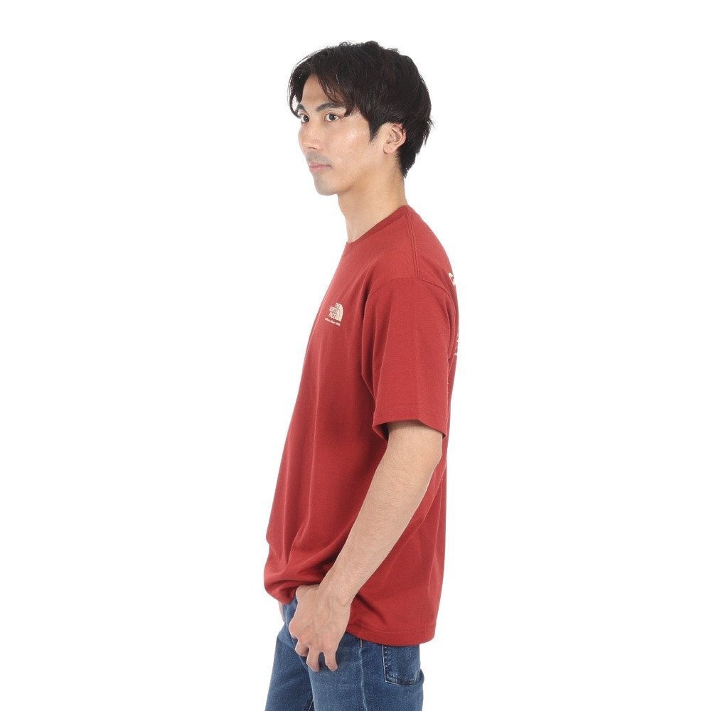 速乾 ソフト 半袖Tシャツ ヒストリカル ロゴTシャツ NT32407 IR 4