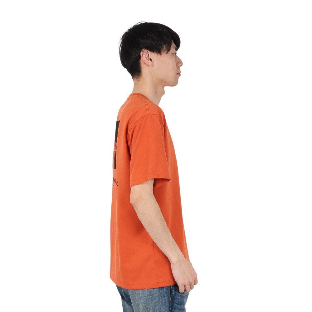 半袖 バックスクエアロゴTシャツ NT32447 IB 5