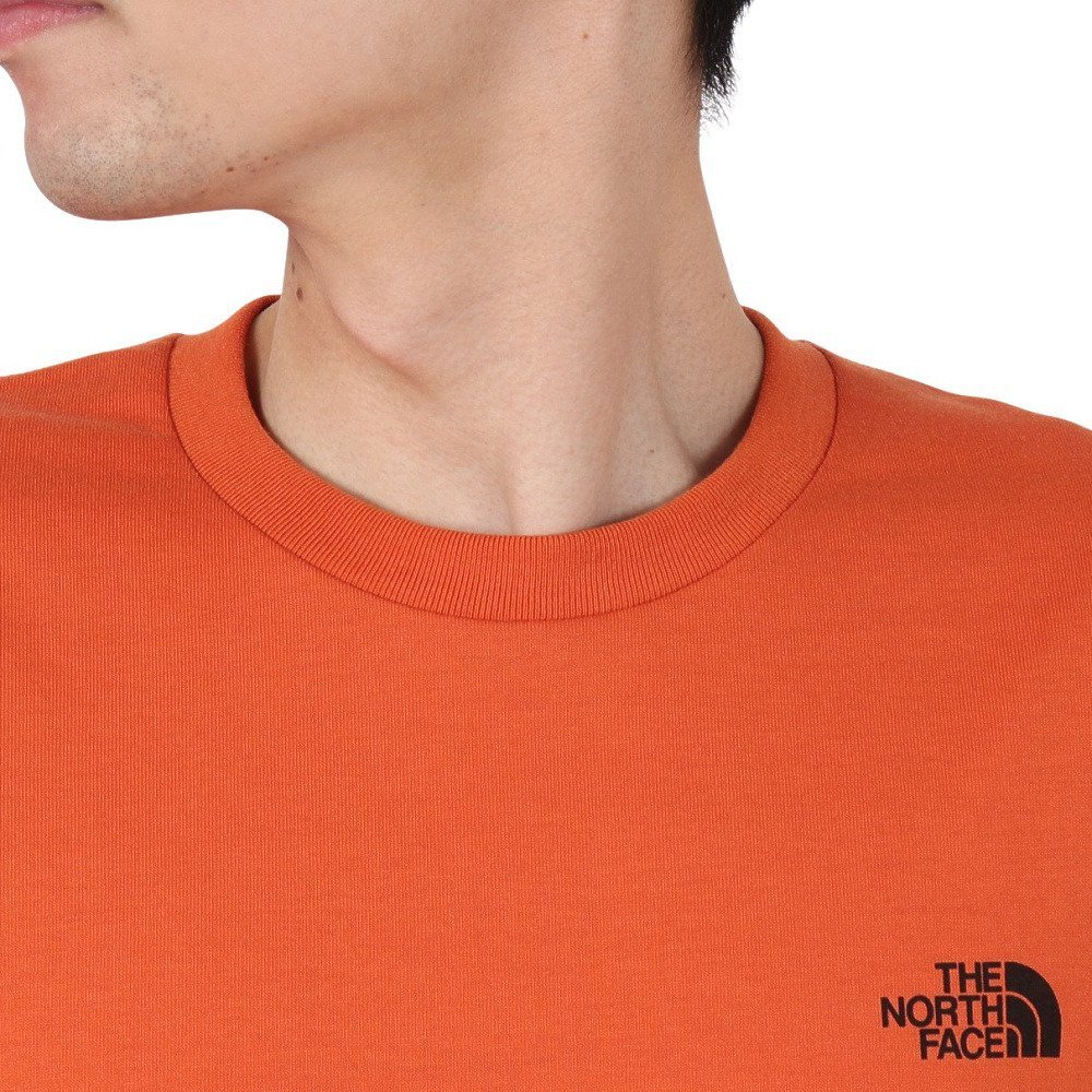 半袖 バックスクエアロゴTシャツ NT32447 IB 6