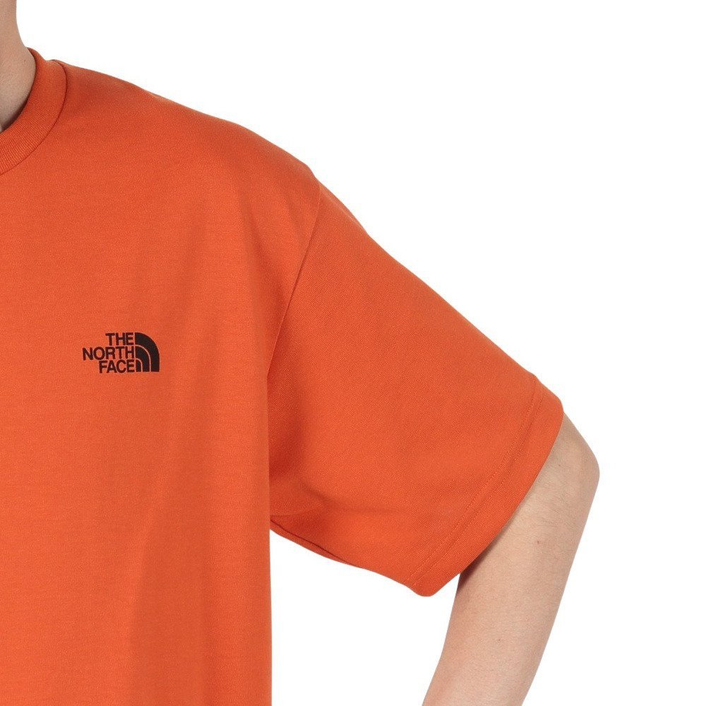 半袖 バックスクエアロゴTシャツ NT32447 IB 7