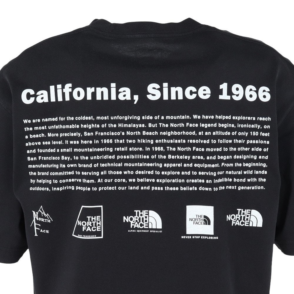 ショートスリーブ ウォッシュドヒストリカル ロゴTシャツ NT82642 K 11