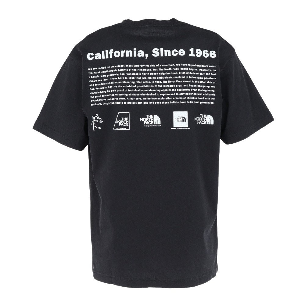 ショートスリーブ ウォッシュドヒストリカル ロゴTシャツ NT82642 K