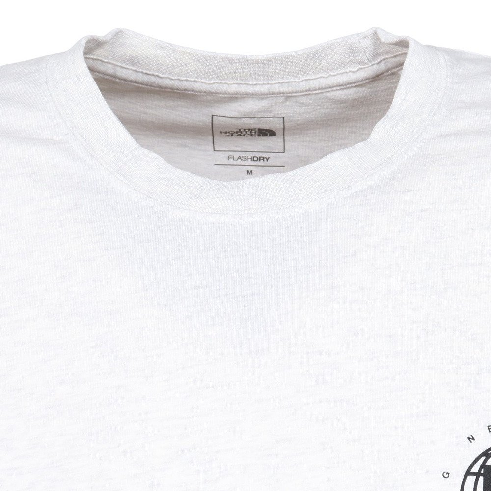 ショートスリーブ ウォッシュド ジオスクエアロゴTシャツ NT82643 WX 5