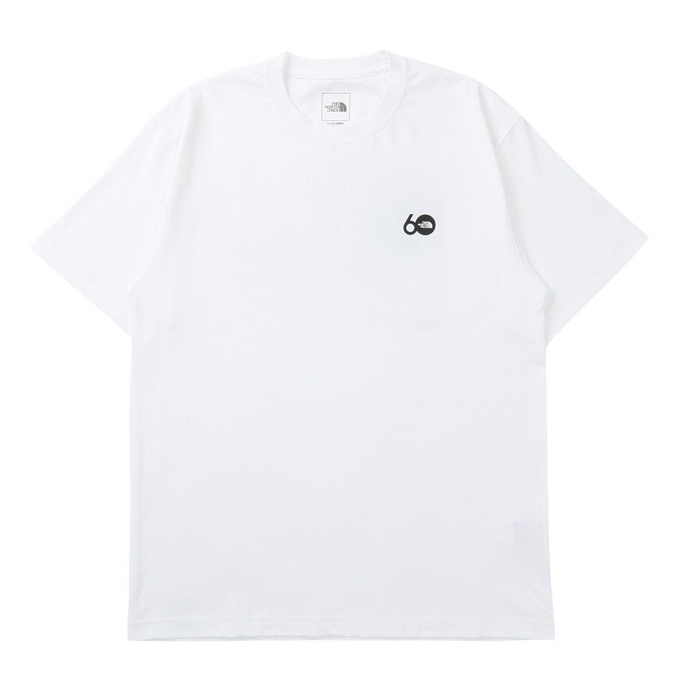 ショートスリーブ 60th グラフィックロゴTシャツ NT82646 W 2