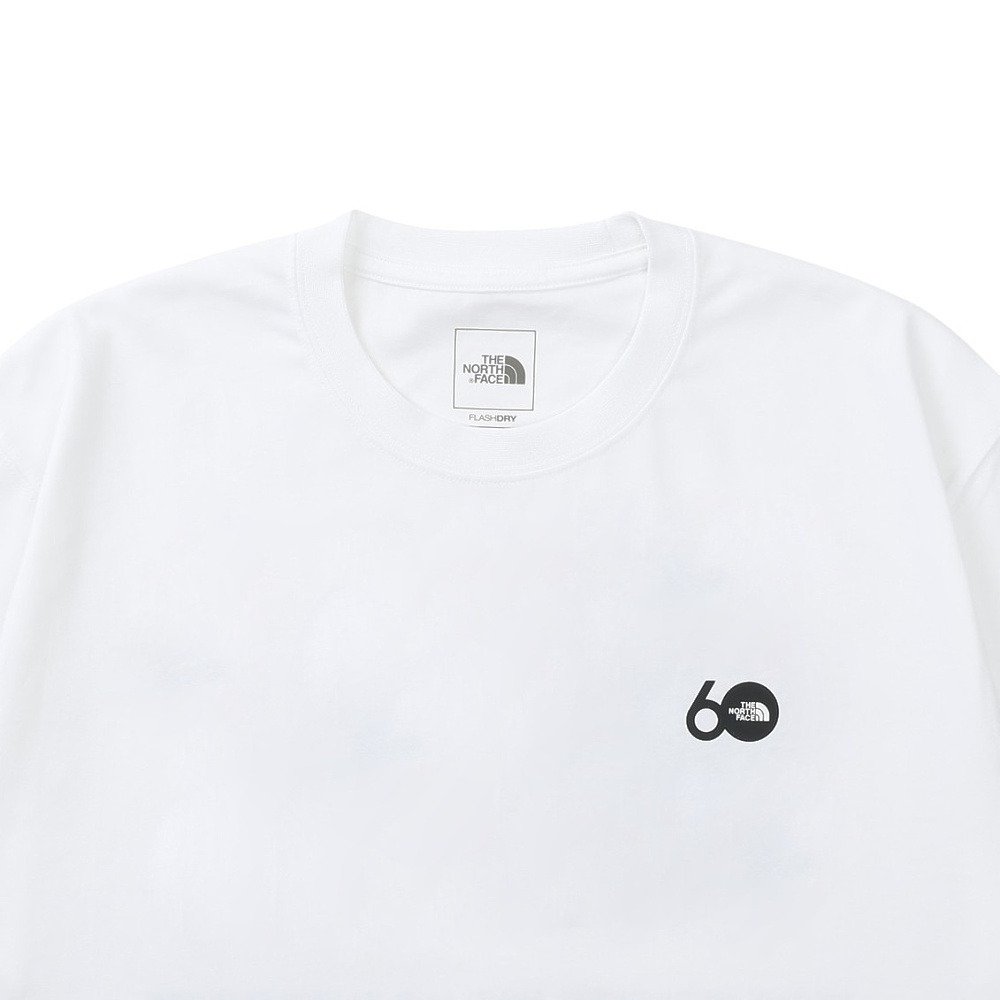 ショートスリーブ 60th グラフィックロゴTシャツ NT82646 W 3