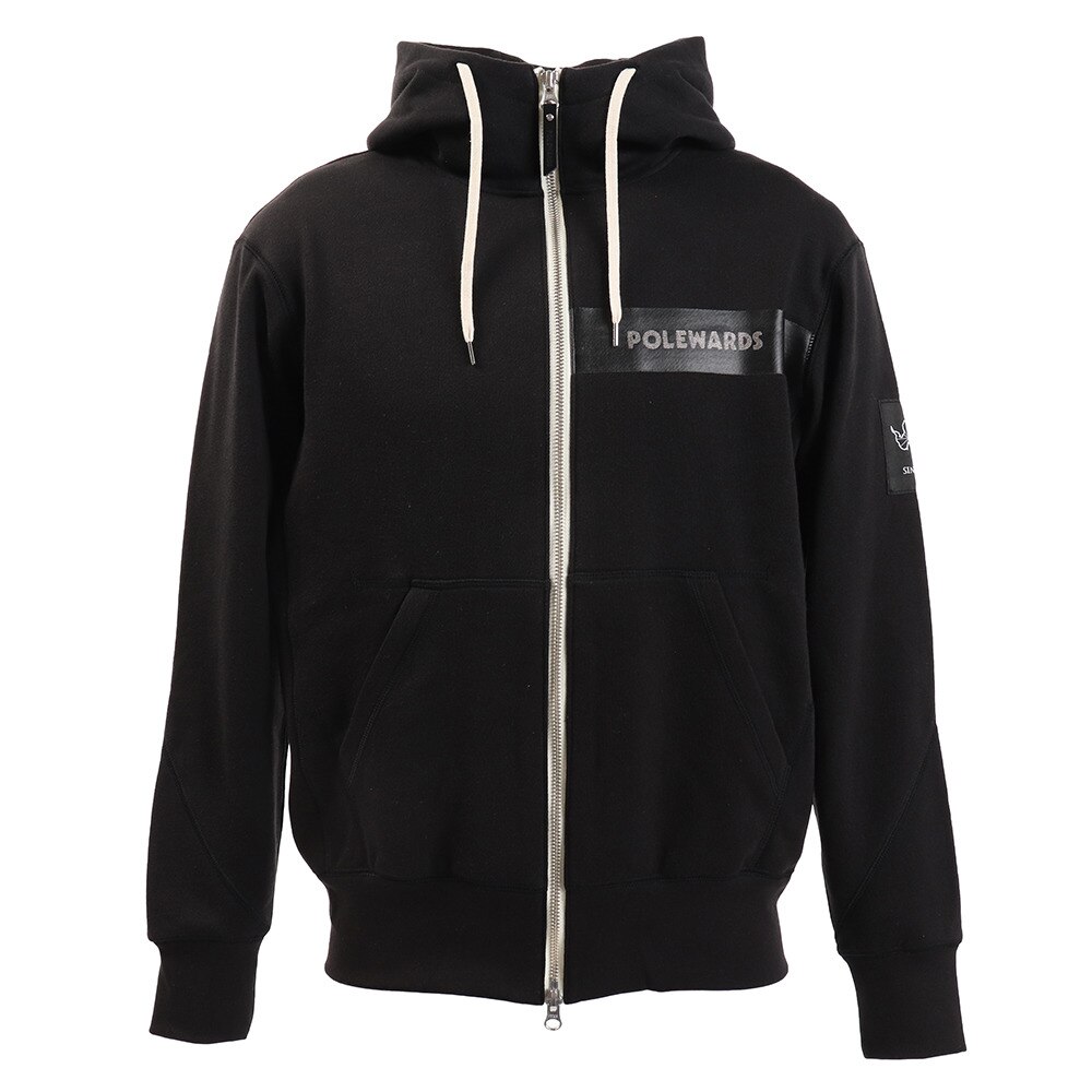  パーカー メンズ トレーナー スウェット ジップパーカー メンズ PW22JM14 BLK