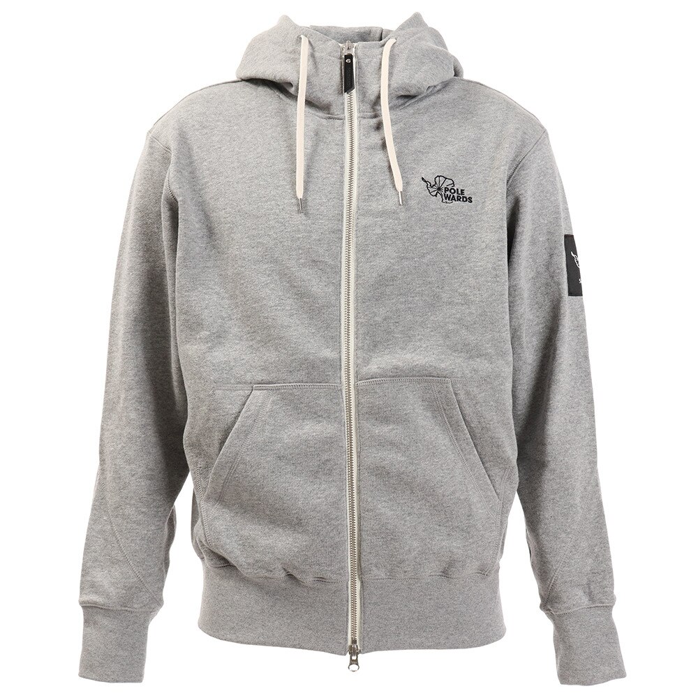  パーカー メンズ トレーナー スウェット ジップパーカー メンズ PW22JM15 MGRY