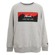 ナンガ（NANGA）（メンズ）トレーナー スウェット リブザライフスウェットシャツ N1L5LR3