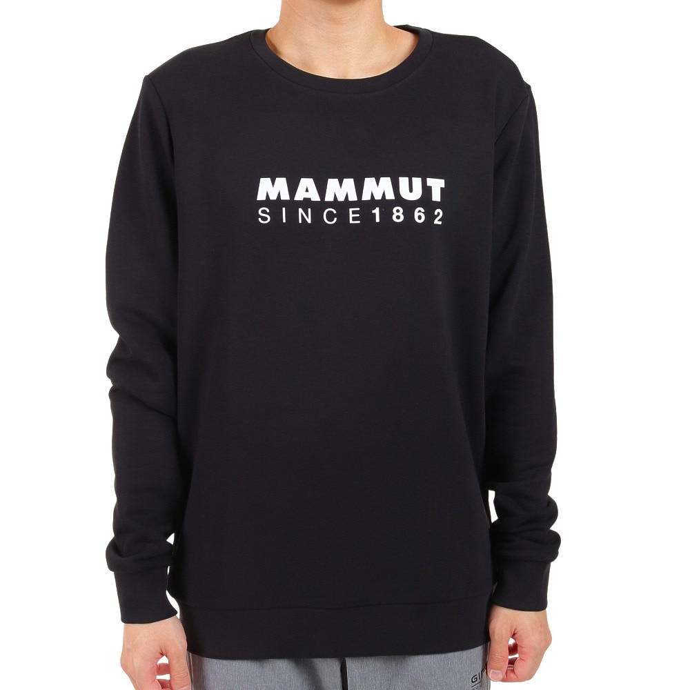 マムート（MAMMUT）（メンズ）トレーナー スウェット Core ML クルーネック長袖Tシャツ 1014-04040-0001