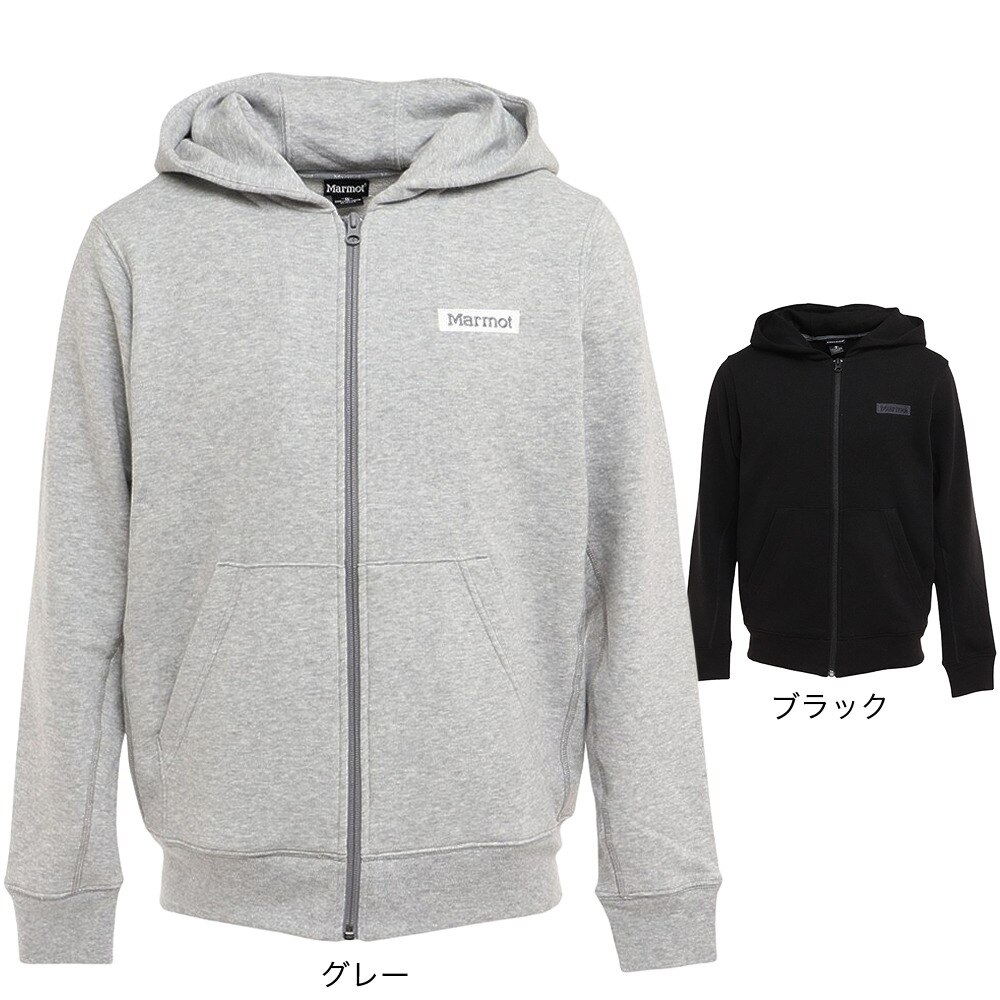 マーモット（Marmot）（メンズ）パーカー スウェット ジップフーディー TOUUJB71 BK ブラック