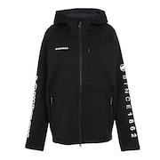 マムート(MAMMUT)(メンズ)トレーナー スウェット ジップパーカー Avers Winter ML フードジャケット AF 1014-03421-0047 ブラック 速乾