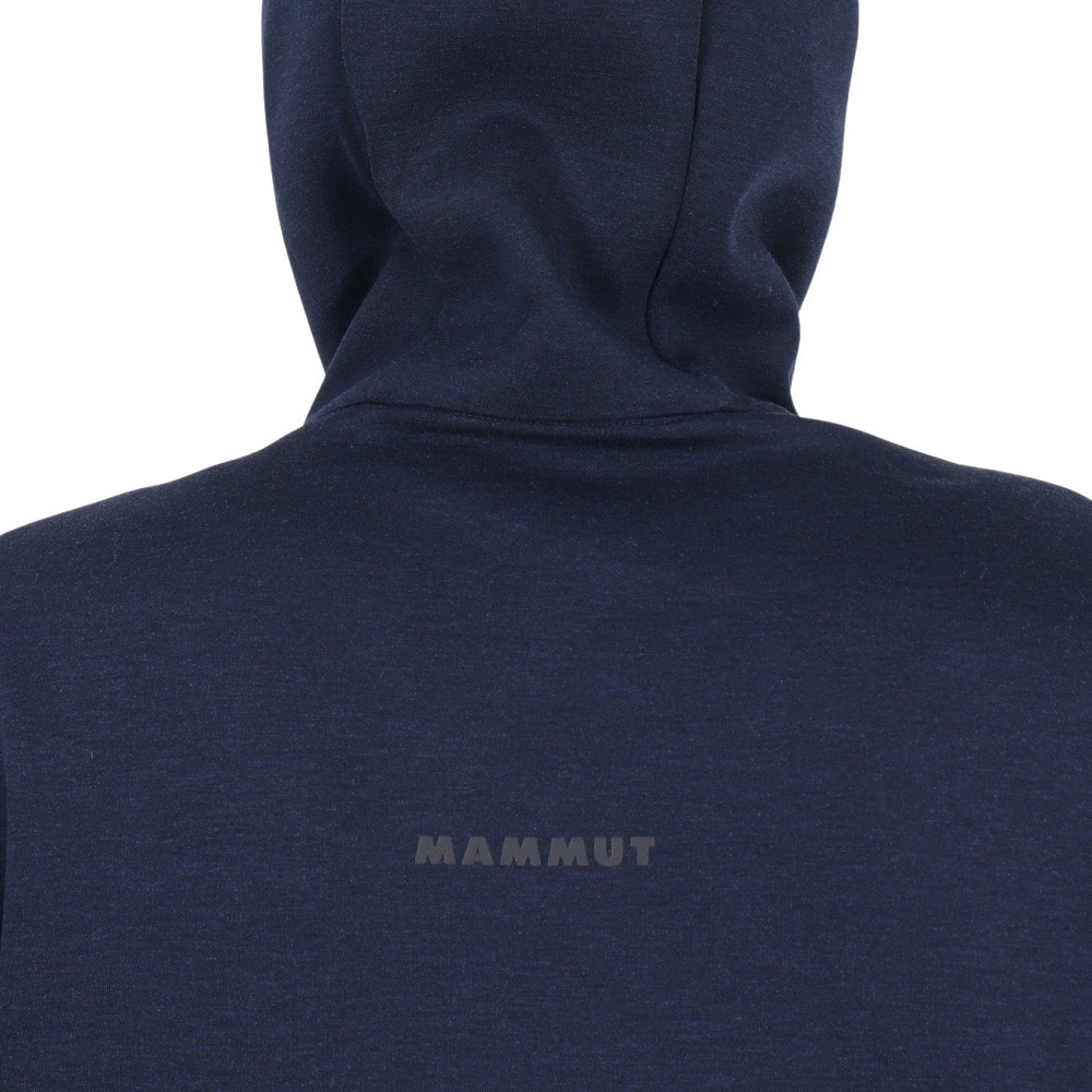 マムート（MAMMUT）（メンズ）EUROサイズ パーカー スウェット Dyno 2.0 ML フーデッドジャケット AF 1014-04980-5784 ネイビー 2WAYファスナー