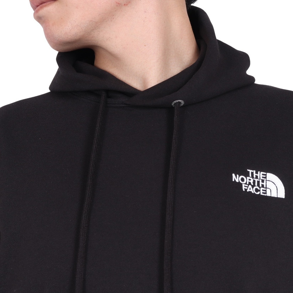ザ・ノース・フェイス（THE NORTH FACE）（メンズ、レディース）トレーナー スウェット スクエアロゴフーディ NT12333 K