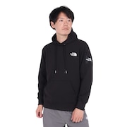 ノースフェイス（THE NORTH FACE）（メンズ、レディース）トレーナー スウェット スクエアロゴフーディ NT12333 K